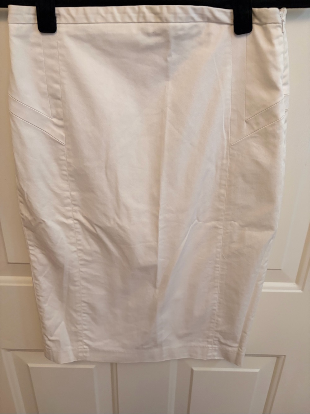 Express Classic White Pencil Skirt - Women's